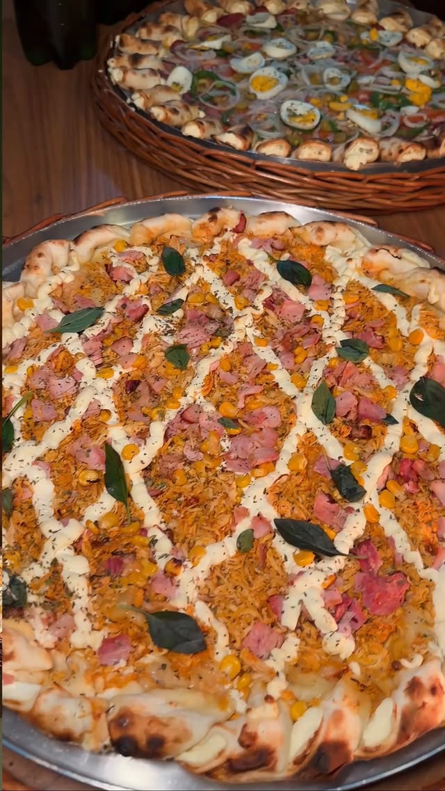 Combo 2 pizzas 45cm com refrigerante